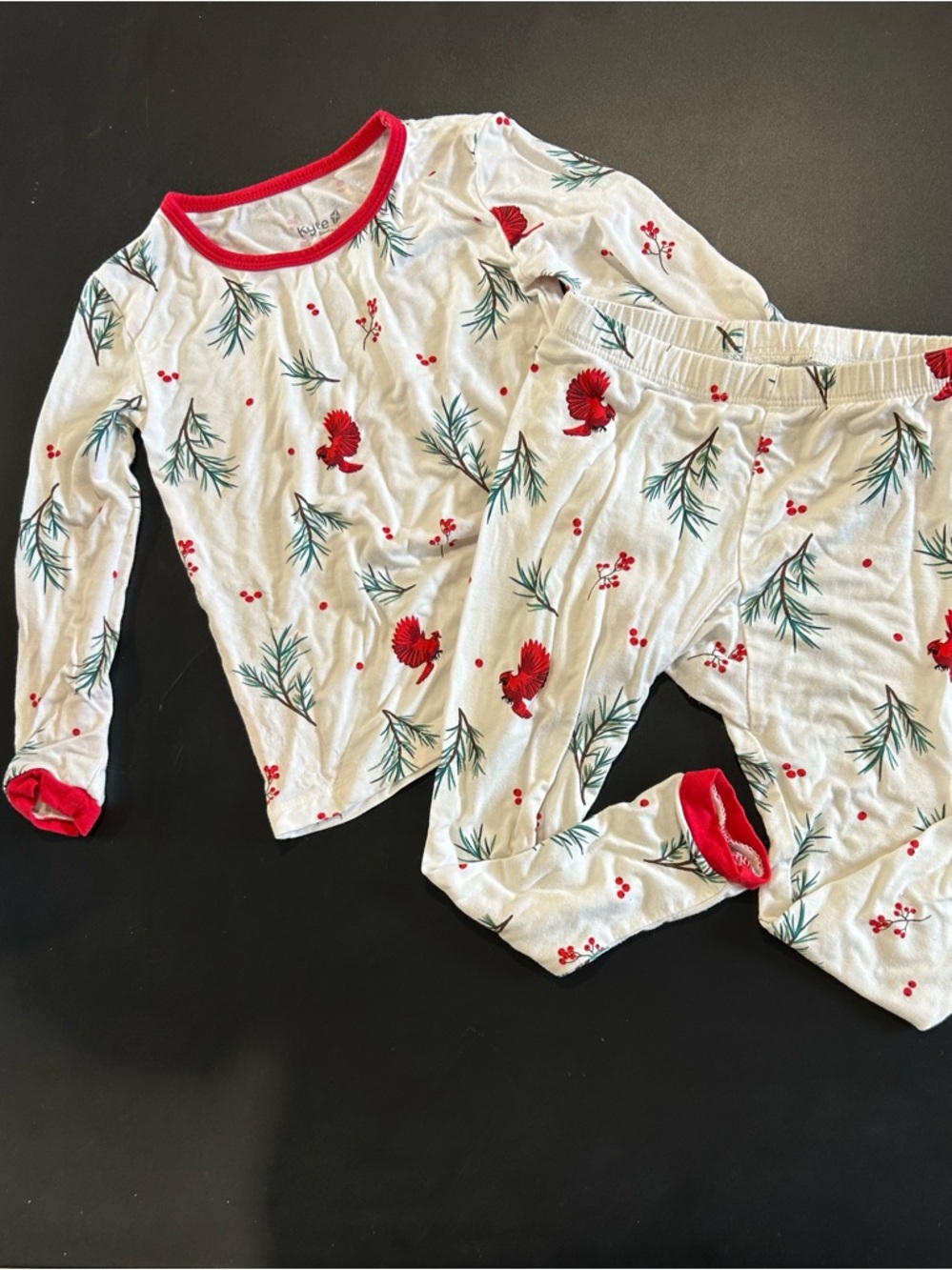 Kyte BABY White Pajama Set
